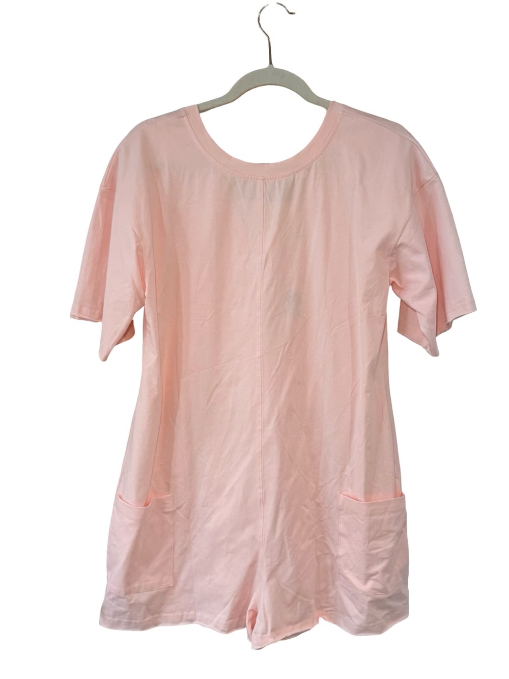 🩰🩰 Light Pink Short Sleeve Romper‎ with Pockets 🩰🩰